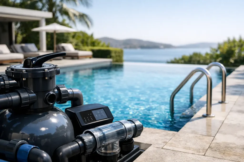 Die beste Wassertechnik für Premium Pools