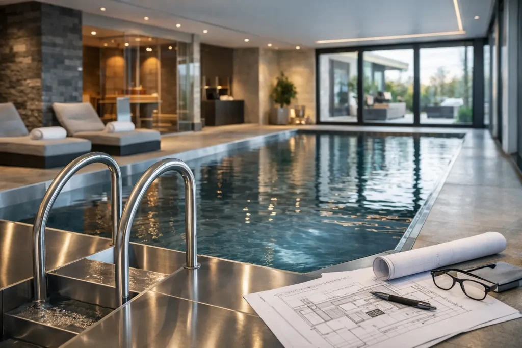 Edelstahlpool für Innenbereich richtig planen