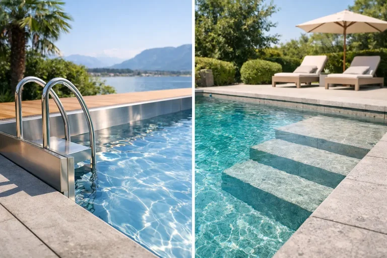 Edelstahlpool oder Betonpool - was passt?