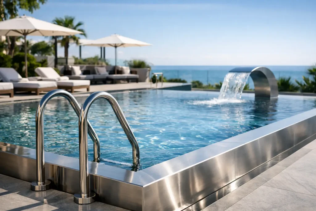 Pool aus Edelstahl: Vorteile für Ihr Hotel