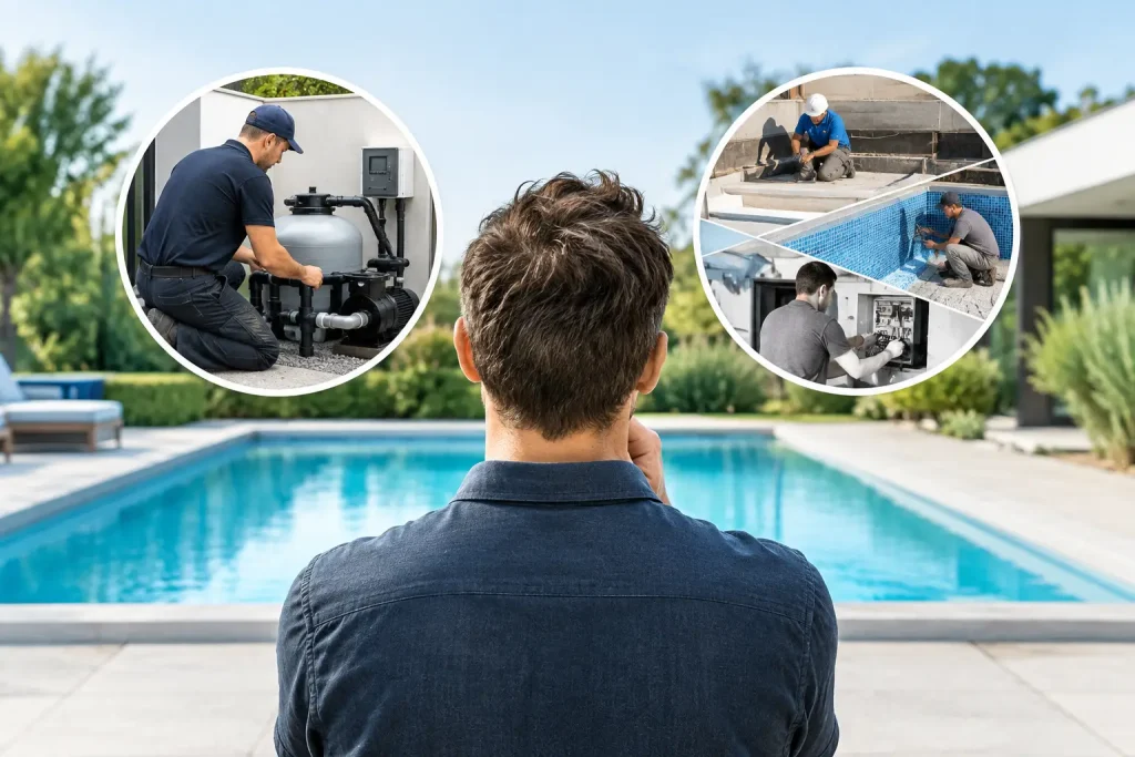 Pool Komplettanbieter oder Einzelgewerke?