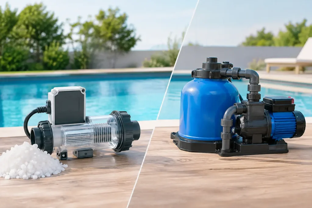 Salzelektrolyse oder Chloranlage: Was passt?