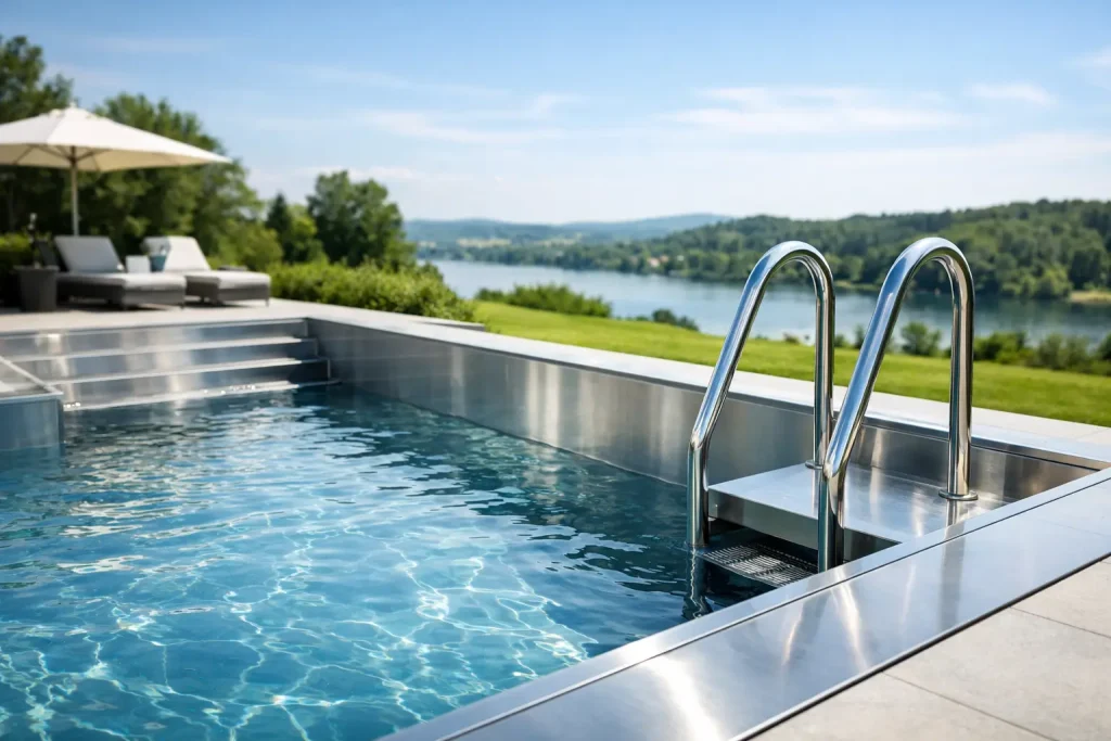 Welche Vorteile hat ein Edelstahlpool?